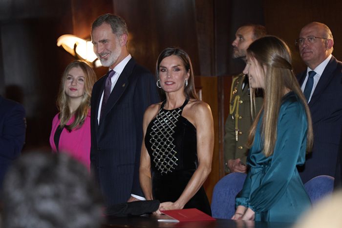 La Familia Real en el  XXX Concierto Premios Princesa de Asturias