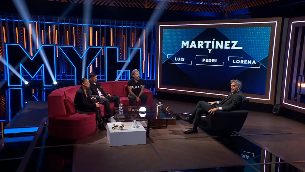 Lorena Castell, Pedri, Luis Zahera y Dani Martínez en 'Martínez y Hermanos'