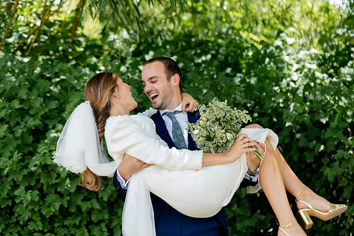 vestido novia zara navascués