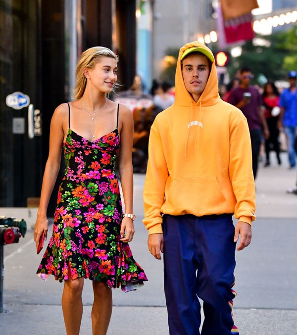 Hailey Baldwin y Justin Bieber