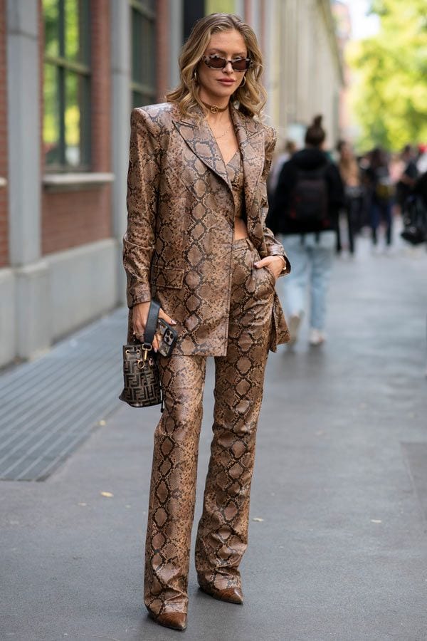 street style animal print