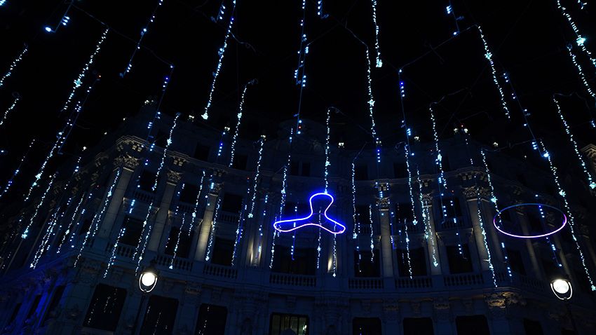 luces navidad madrid ayuntamiento cibeles