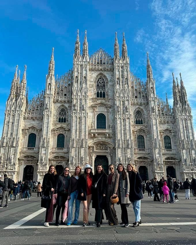 La novia celebró su despedida de soltera entre amigas el pasado mes de febrero