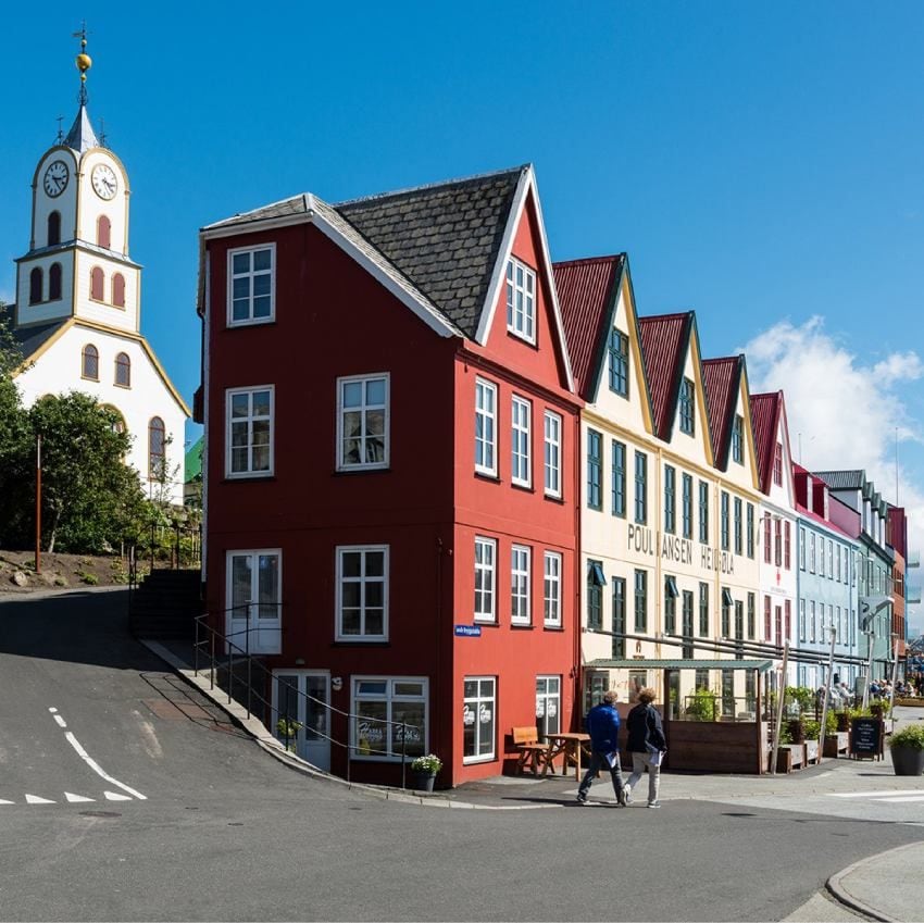 centro hist rico de torshavn islas feroe