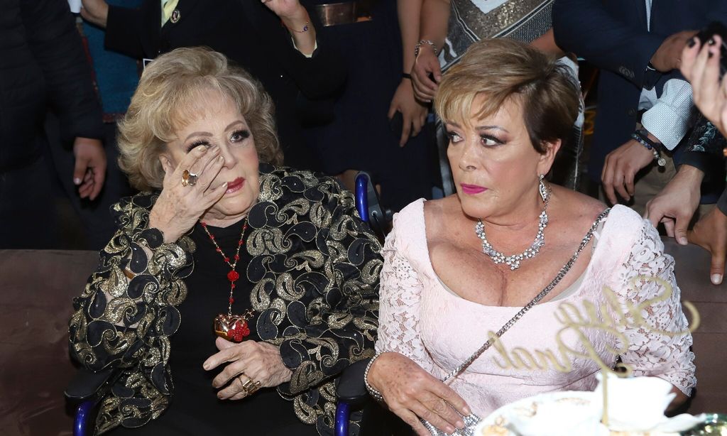 Silvia Pinal y Sylvia Pasquel