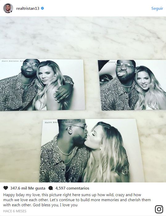 Khloé Kardashian y Tristan Thompson, historia de amor