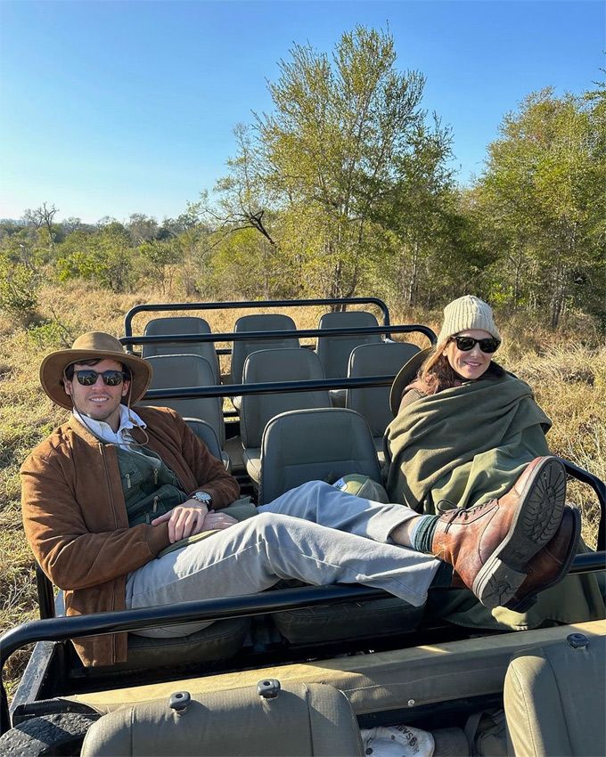 Tamara Falcó e Iñigo Onieva en un safari