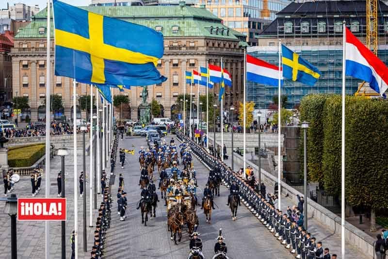 Visita de Estado de los reyes de Holanda a Suecia