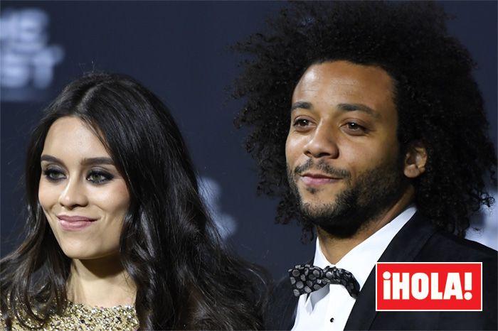 Marcelo con su mujer