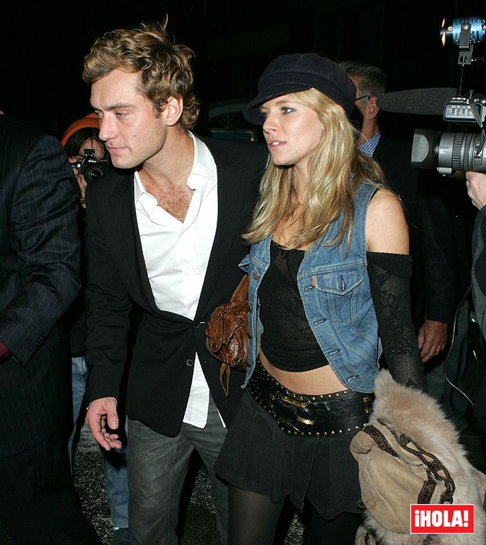 Sienna Miller y Jude Law