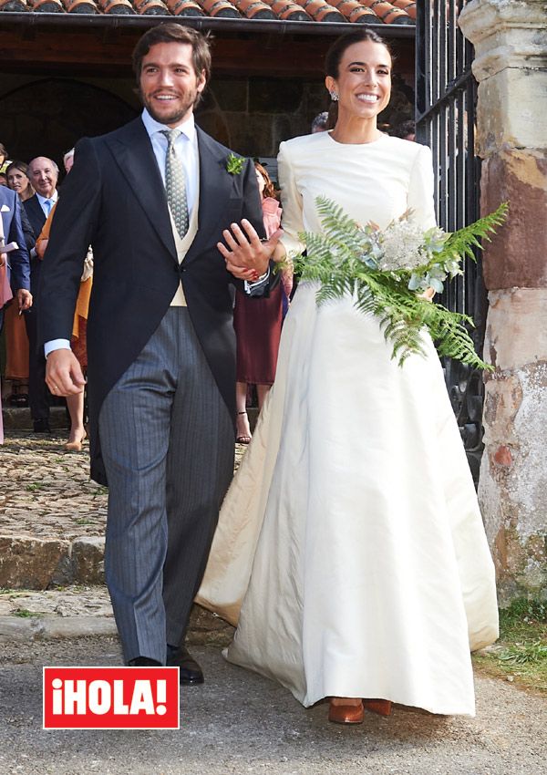 Laura Corsini en su boda