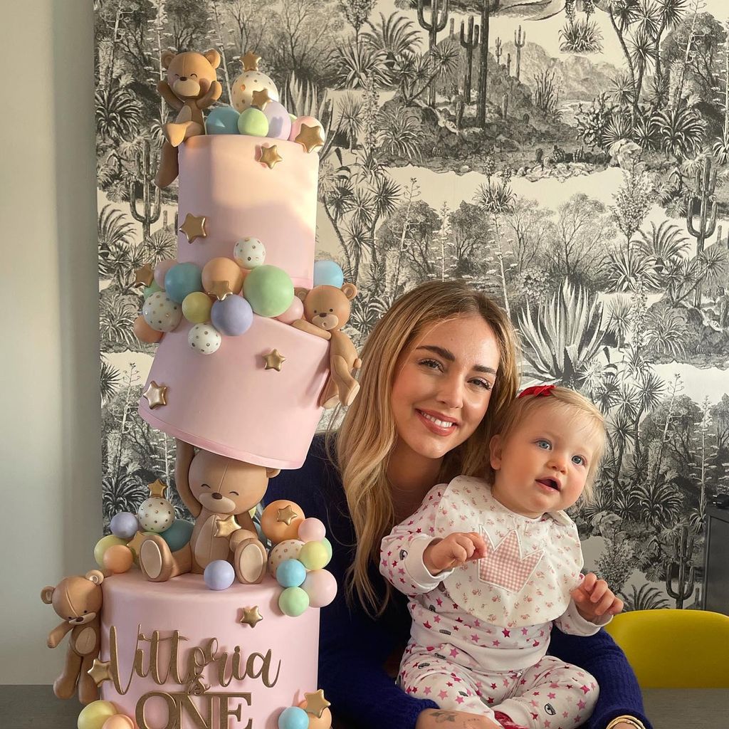 chiara ferragni y su hija vittoria