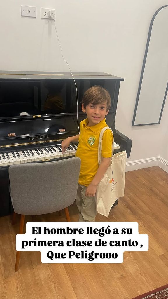 Daniel Darcos revela que su hijo ‘El Churri’ ha iniciado sus clases de canto