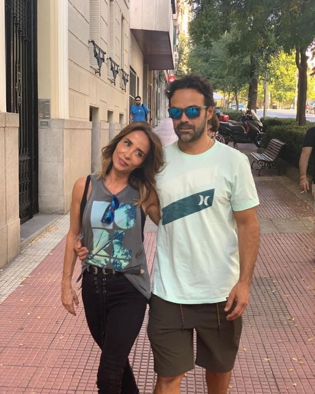 María Patiño felicita a su marido por su cumpleaños