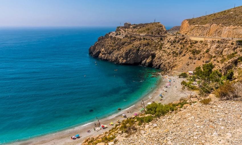 playa de rijana en granada