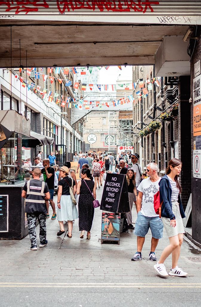 Mercado de Brick Lane, Londres 