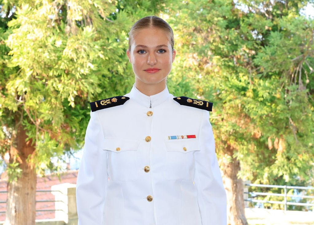 La Princesa Leonor en la Academia Naval de Marín