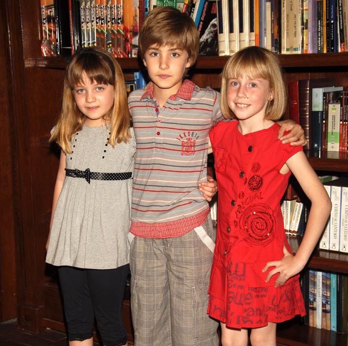 Carlota García, Javier Cidoncha y Denisse Peña