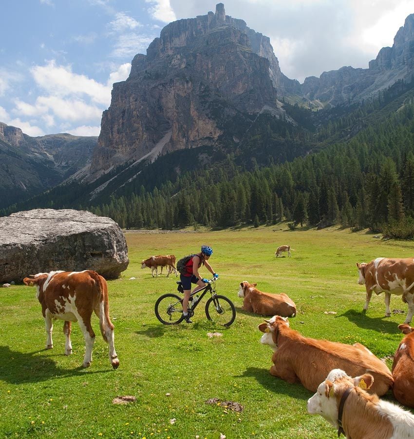 En bici por el Tirol, Austria