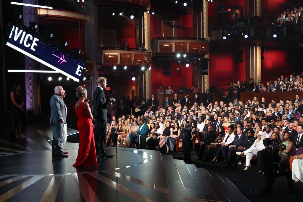 El príncipe Harry en los Premios ESPY el 11 de julio de 2024 en el Dolby Theatre de Hollywood (California)