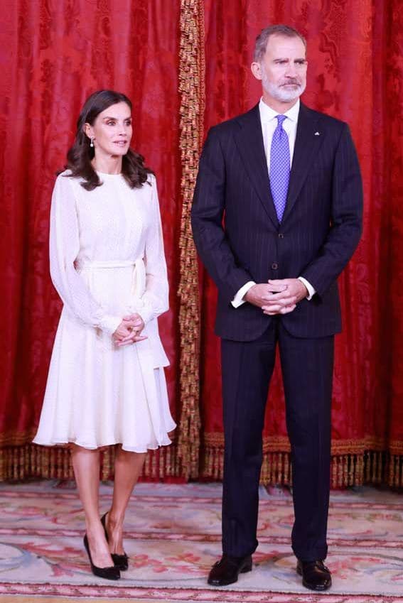 Los reyes Felipe y Letizia