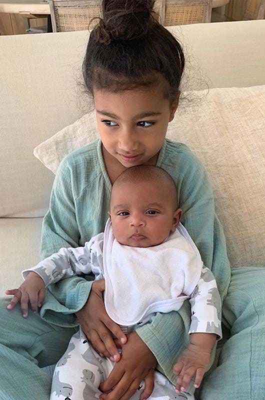 kim kardashian hijos North Psalm