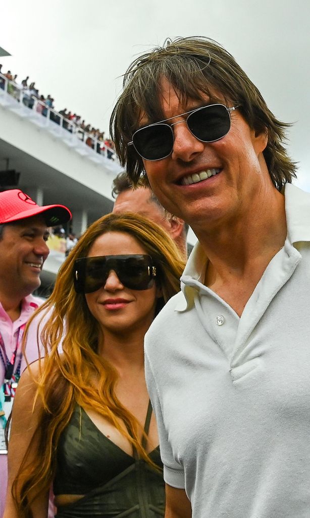 Shakira y Tom Cruise