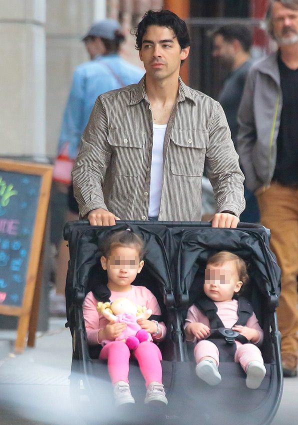 Joe Jonas aprovecha el tiempo con sus hijas tras llegar a un acuerdo con Sophie Turner