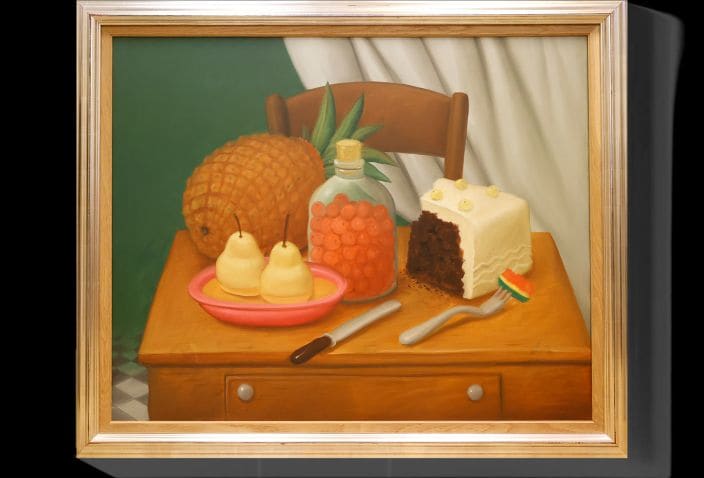 'Bodegón', cuadro de Fernando Botero 