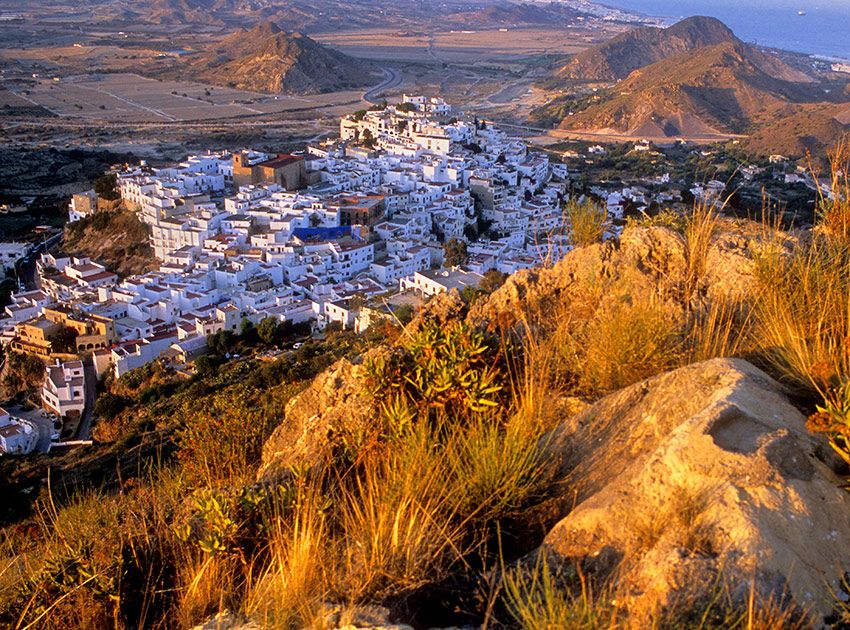 Mojácar, pueblo, Almería