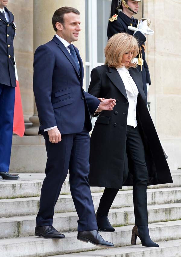 Brigitte Macron en París