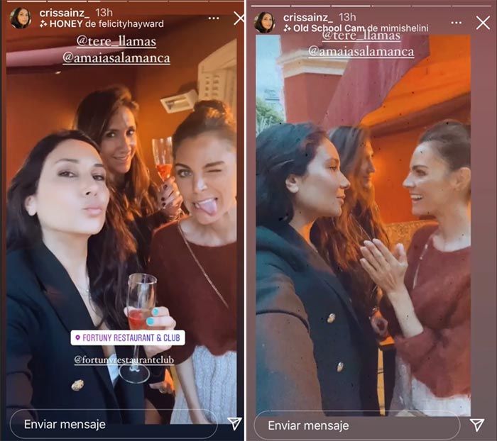 Amaia Salamanca: cumpleaños adelantado con amigas