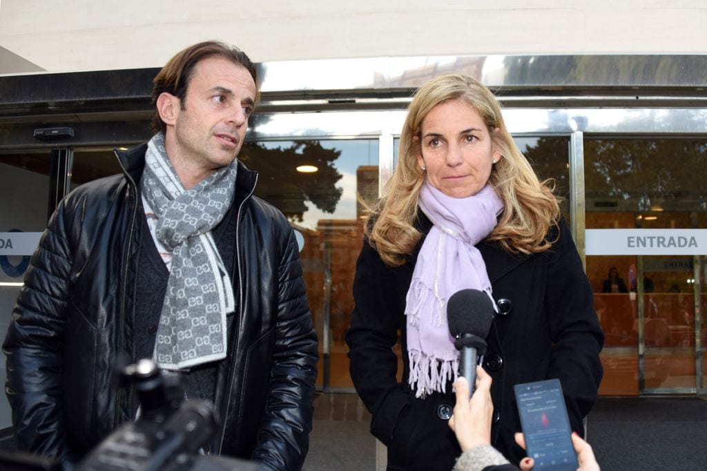 Arantxa Sánchez Vicario y Josep Santacana, en imágenes de archivo