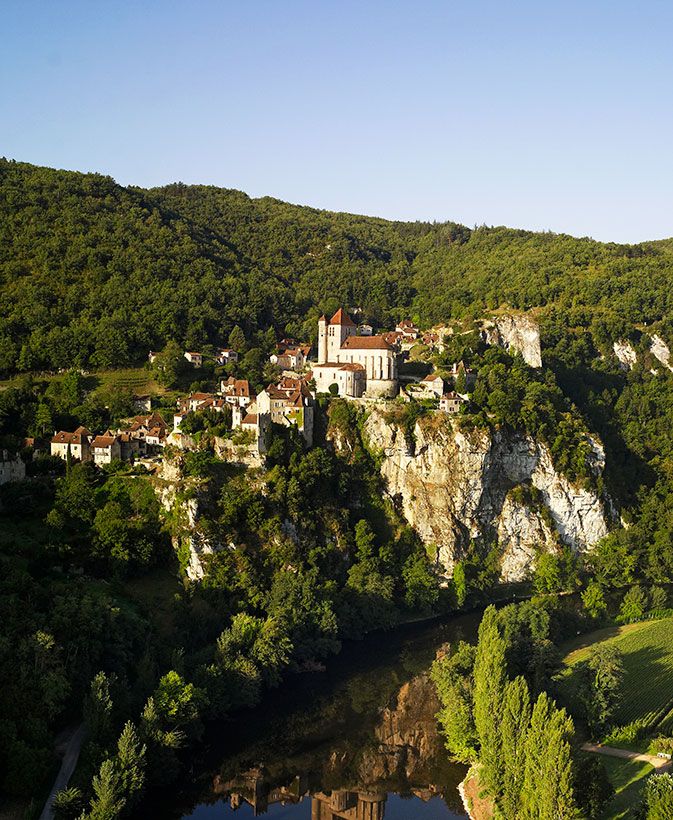 Saint cirq lapopi pueblos francia