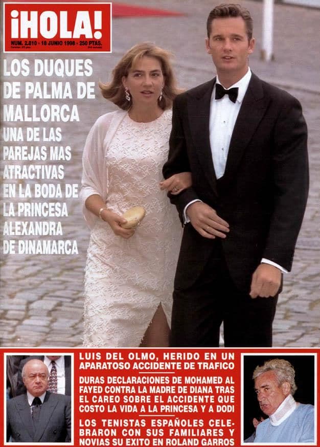 HOLA 4022. Portadas Cristina de Borbón e Iñaki Urdangarín.