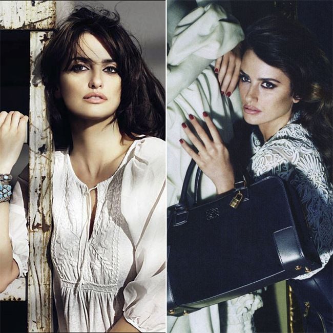 Penélope Cruz imagen Loewe y Mango