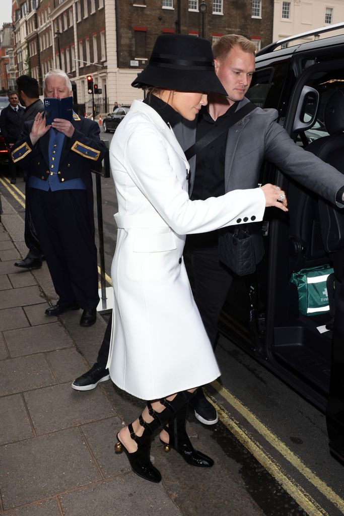 Jennifer Lopez en el estreno de 'Unstoppable' en Londres el 7 de noviembre de 2024