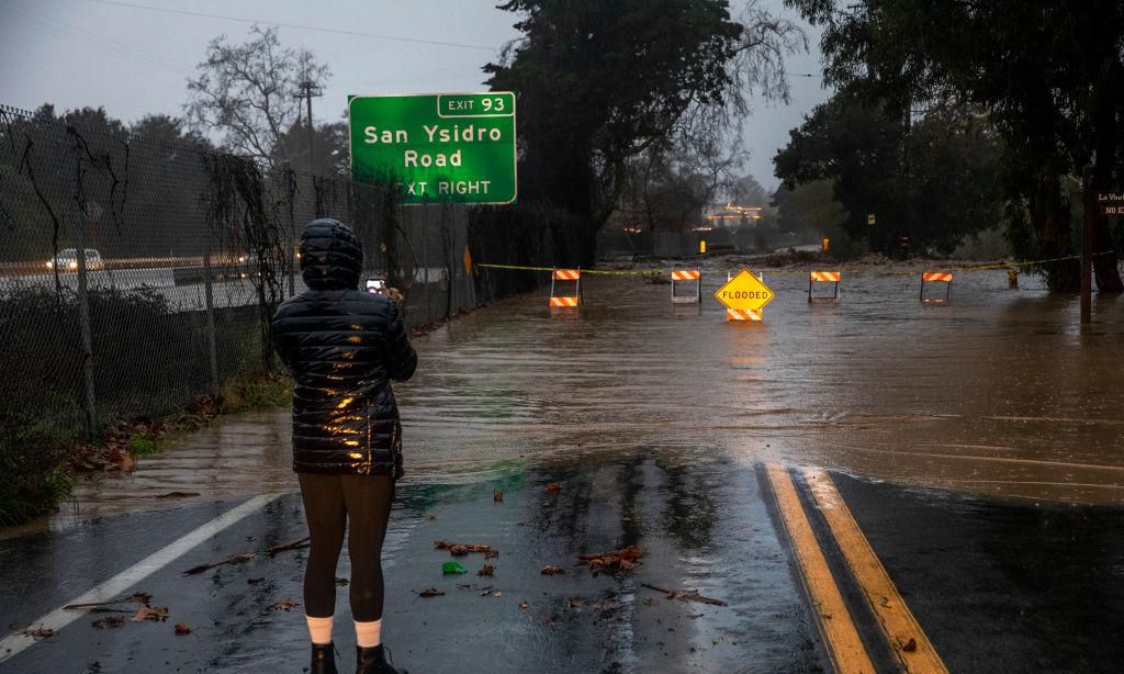 Inundaciones en California