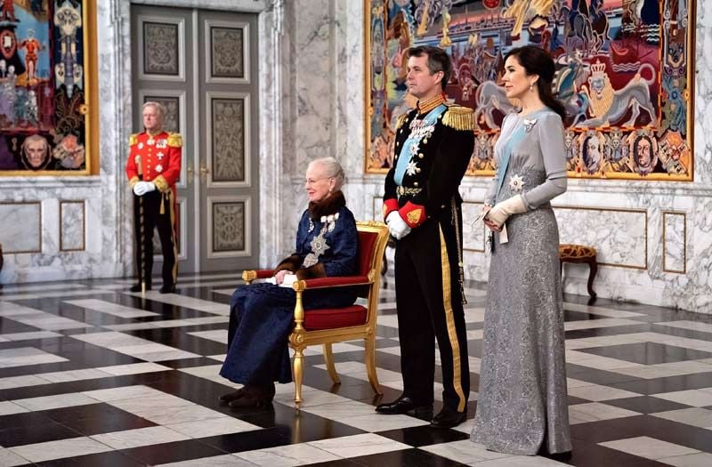 Mary de Dinamarca, Federico de Dinamarca y Margarita de Dinamarca