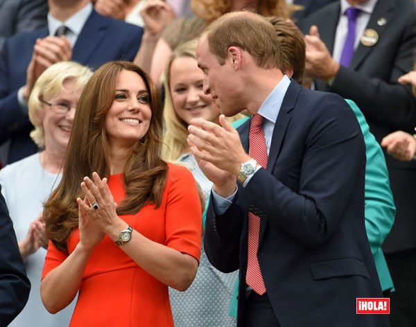 Los Duques de Cambridge, muy sonrientes, aplaudieron la victoria de Andy Murray en Wimbledon
