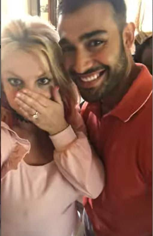 Britney Spears y Sam Asghari