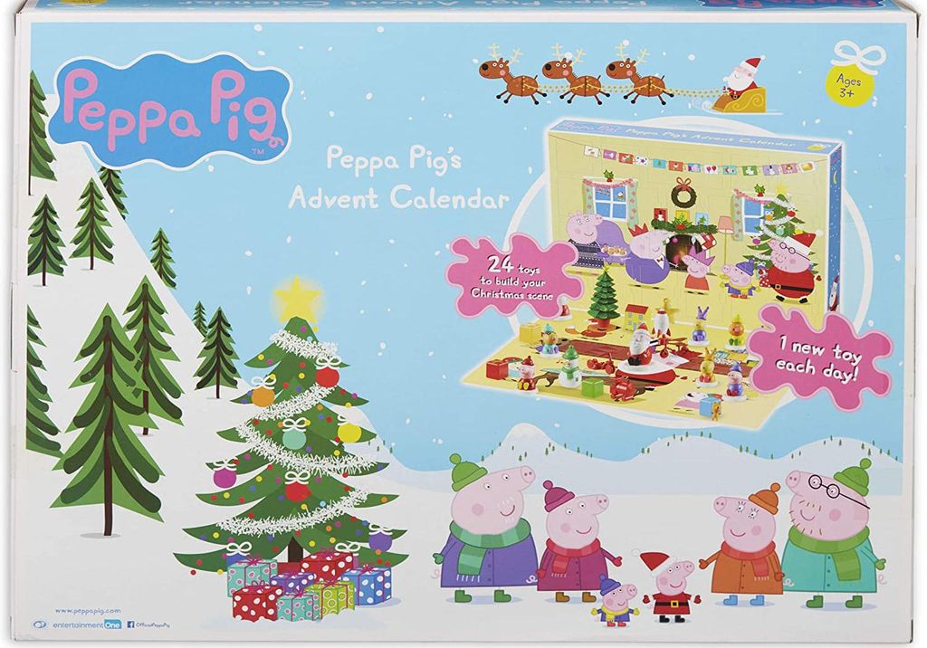 peppa pig calendario de adviento peppa pig 