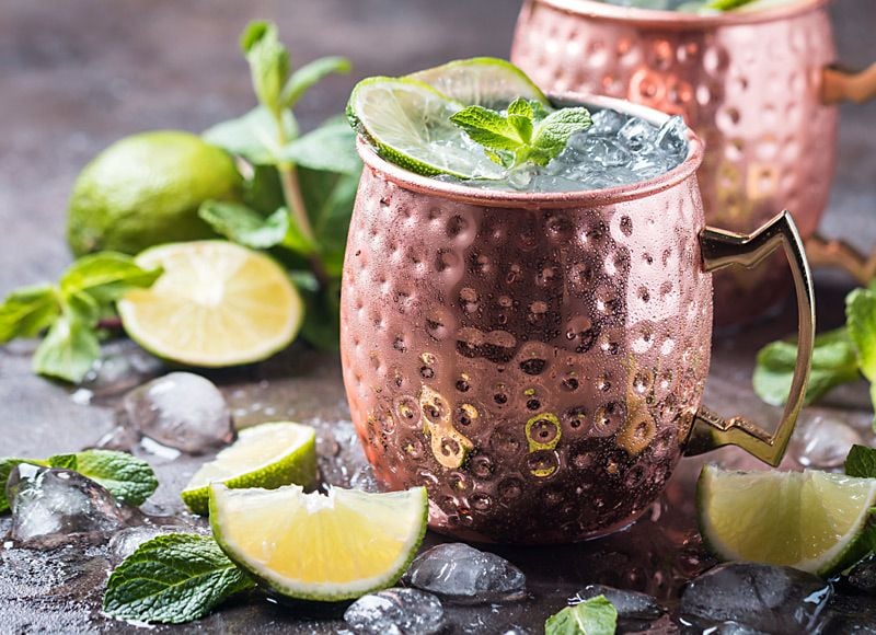 Cóctel Moscow Mule