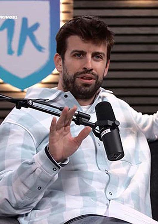 Gerard Piqué en un evento de Twitch 