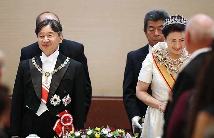 El broche perfecto: los Reyes acuden a la gran cena de gala de los nuevos emperadores de Japón