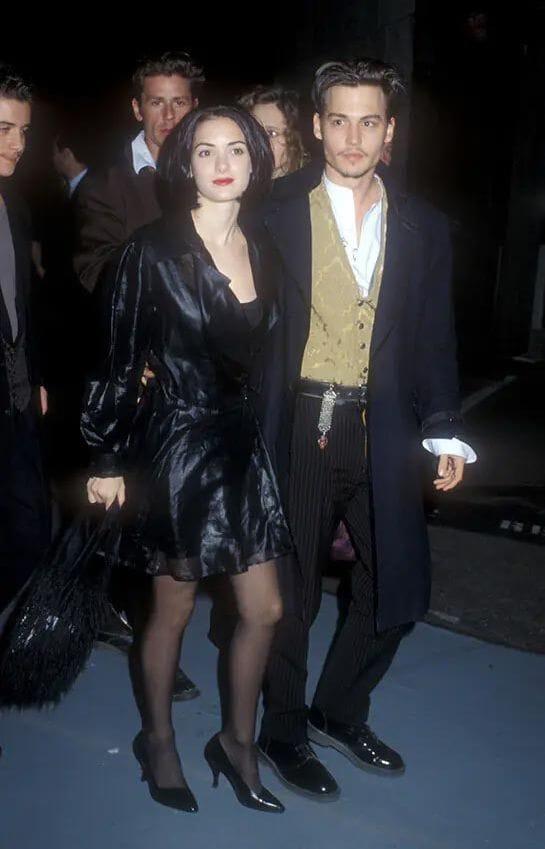 Johnny Depp y Winona Ryder salieron durante cuatro años