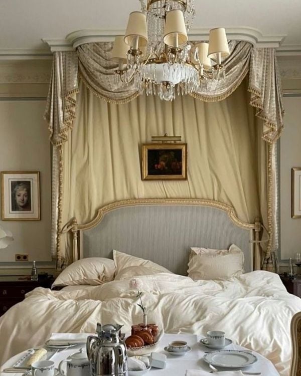 old money decoracion dormitorio