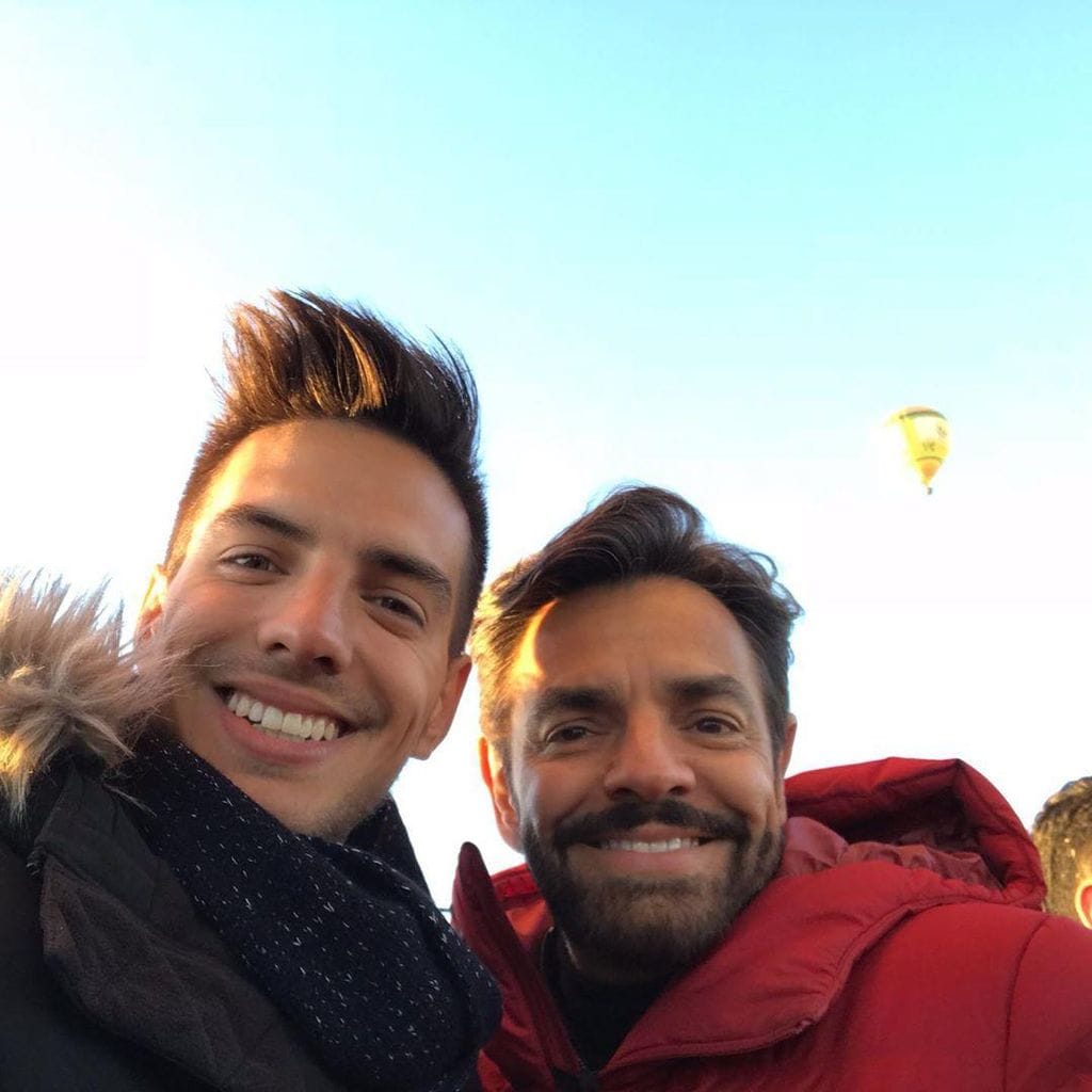 Eugenio Derbez y Vadhir Derbez