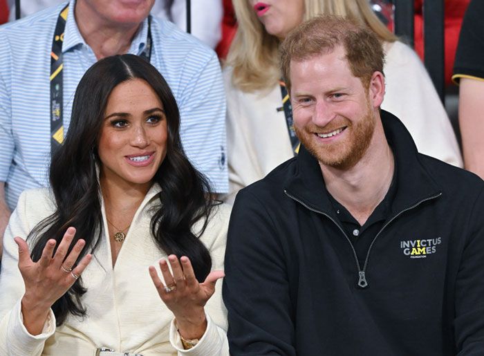 Meghan Markle y el príncipe Harry de Inglaterra