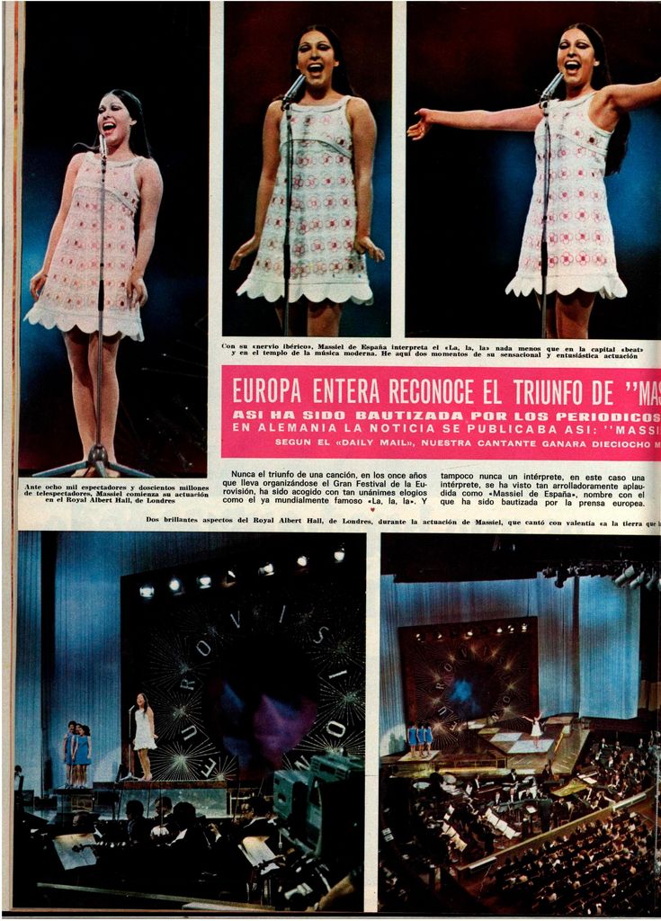 Eurovisión Massiel. 1234.20abril1968